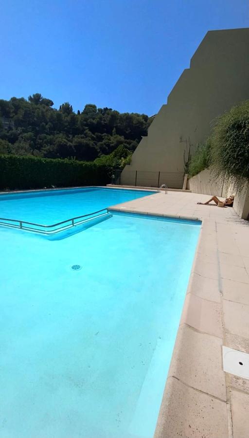Appartement Luxe - 3 Pieces Avec Vue Mer, Piscine Et Tennis Nice Exterior photo
