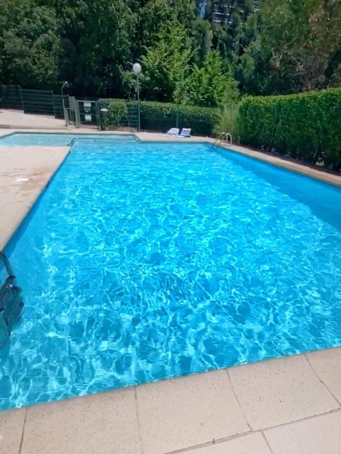Appartement Luxe - 3 Pieces Avec Vue Mer, Piscine Et Tennis Nice Exterior photo
